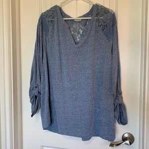 Women’s 3/4 Lace Top